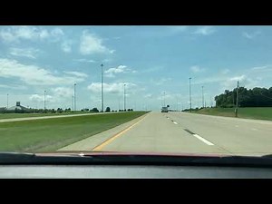 Bridge and Concrete Sounds ASMR | US-30 Westbound | Bucyrus, OH - Upper Sandusky, OH