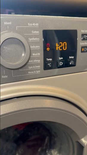 Mums holiday washing