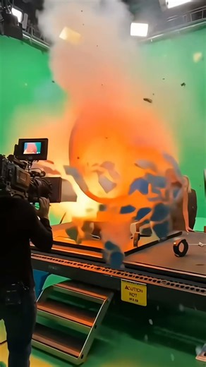 Atomic Test Explosion maket: Oppenheimer Behind the Scenes