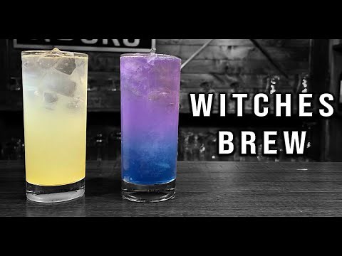 Easy Witches Brew | Easy Halloween Cocktail | Booze ON The Rocks