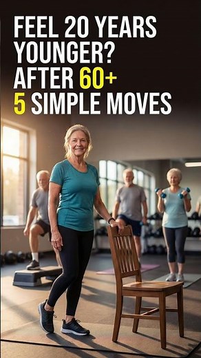 5 Exercises That Reverse Aging After 60 #SeniorFitness #BalanceTraining #HealthyAging