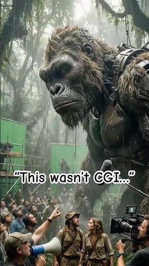 KING KONG | Behind the scenes 2005 #kingkong #behindthescenes #actionmovie #bts #shortsfeed