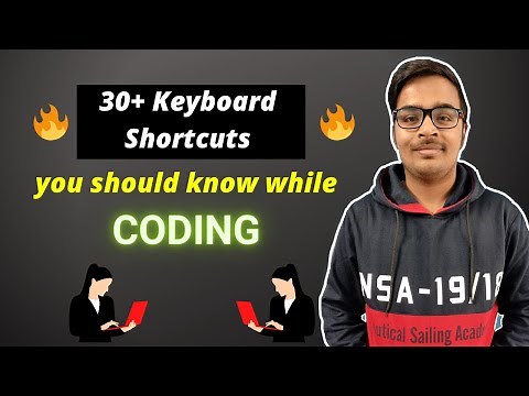 🔴 30+ Keyboard Shortcuts you should know while Coding | Shortcuts tricks 🔥