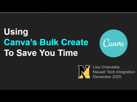Canva's Bulk Create app will save you time!