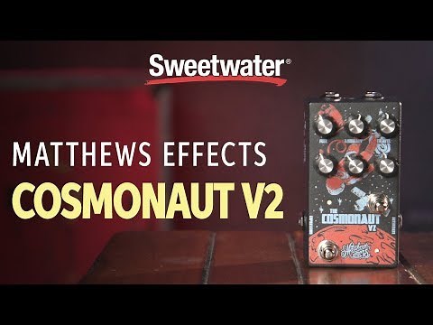 Matthews Effects Cosmonaut V2 Delay/Reverb Pedal Demo