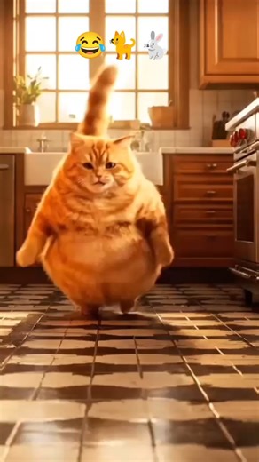 Fat Cat vs Rabbit with a Saucepan 🐱🐰 Hilarious Cartoon Chaos!”#shortvideo #shorts #english