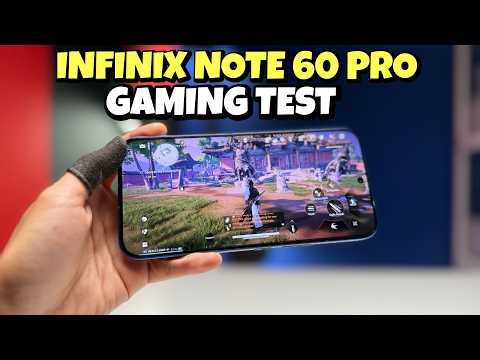 BELASAH INFINIX NOTE 60 PRO MAIN GAM BERAT🔥
