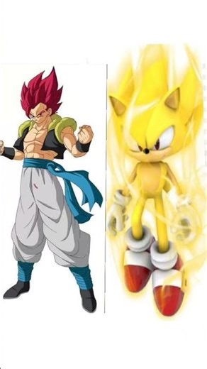 sonic vs gogeta
