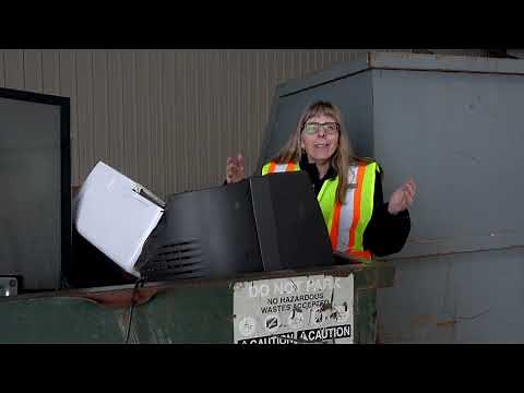 How to Recycle TVs and Computers!