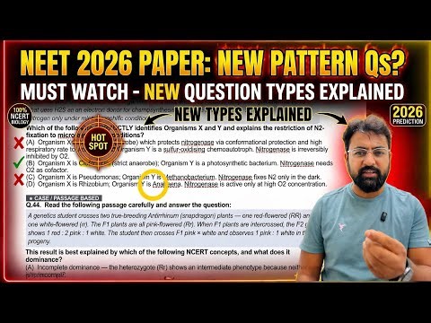 NEET 2026 Prediction 🎯New Question Types Explained #neet2026 #neetpreparation #biology #neetexam