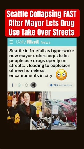 💉 💉 Seattle Collapsing FAST After Mayor Lets Drug Use Take Over Streets