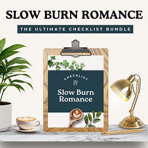 Slow Burn Romance Checklist, Romance Writing Guide, Novel Planner, Romantic Tension Writing, Fiction Writing, Checklist for Writers - Etsy