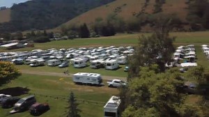 27K views · 177 reactions | Music in the Mountains started 10 years ago with about 30 vans, now the sweet little village of Tapawera grows into a city of wheels as convoys of motor homes roll into town for the music, and the merriment. | Seven Sharp | Facebook