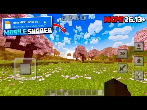 BEST Render Dragon Shader for MCPE 26.13+ 🔥 | Optifine Bedrock Vanilla+ Shader for MCPE