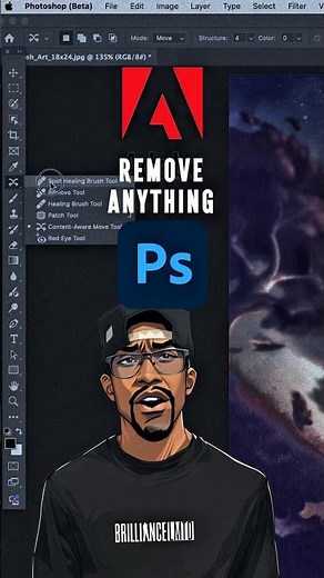 Photoshop's New Remove Tool Makes Objects Disappear Instantly! 🤯🔥