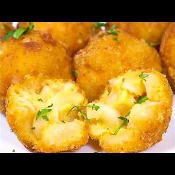 Mac & Cheese Balls | Mac & Cheese Balls recipe | Cheese Balls recipe