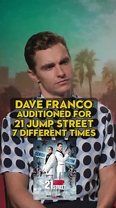 2.2M views · 10K reactions | Dave Franco tells me he auditioned for 21 Jump Street SEVEN times! #davefranco | Chris Van Vliet | Facebook