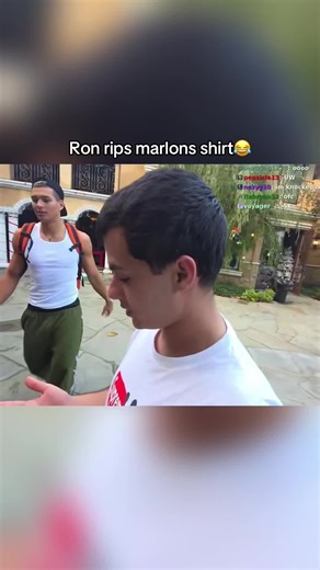 Ron Hilariously Rips Marlon's Shirt on Twitch Clips
