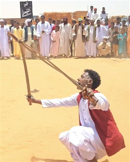 Beja Sword Dance | Strength and Precision Live 🇸🇩