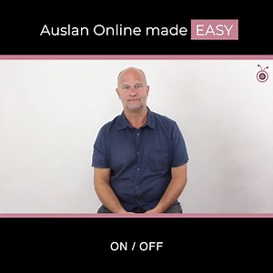 1.7K views · 24 reactions | Today, our deaf presenter shows you how to sign some opposite words! ON - OFF Remember, the key to learning how to sign is PRACTISE! 珞 Go ahead. Have fun in signing these words  | Auslan Online | Facebook