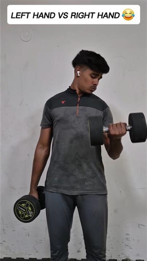 left hand vs right hand 😂 |riletble |funny video | #funny #gym #gymmotivation #shorts