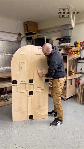 Collapsible in half Backdrop Arch build #woodworking #diy #eventdecor