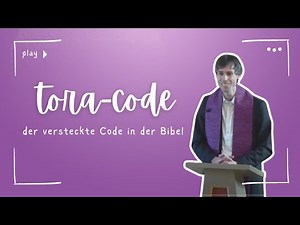 Der geheime Bibelcode (Teil 1) | Das unbekannte Zentrum des Alten Testaments | Videobeschreibung