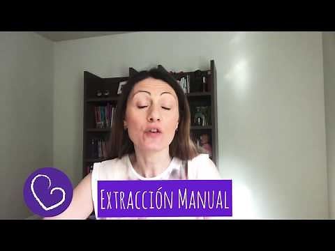 Extracción Manual de leche materna