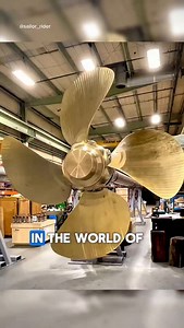 5.2K views · 11K reactions | Witness the engineering precision behind a Wärtsilä-designed marine propeller. Every curve, every blade angle, and every polished surface is crafted to deliver efficient thrust, reduced vibration, and smooth propulsion across all operating conditions. A true example of modern marine innovation. #MarineEngineering #Wartsila #PropulsionSystem #ShipTechnology #EngineRoomLife #merchantnavy #shiplife | Sailor Rider | Facebook
