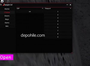 Roblox Cheese Escape Horror Script ESP, Oto Win Hilesi İndir