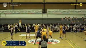 Replay: Western Australia Metro v Victoria Metro (U18 Men) – 2025 Basketball Australia Under-18s and Junior Wheelchair Nationals Day 4