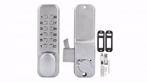 Mechanical Keyless Door Lock 1‑11 Digitals Mechanical Password Door Lock Set Mechanical Combination Lock Sliding Door Keyless Access for Home Office