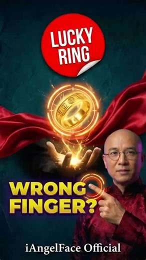 The Secret Rule of the Lucky Ring! Left Hand or Right Hand? 💍💰 #fengshui #wealth #shorts