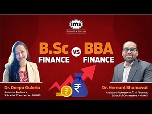 Difference between B.Sc Finance vs BBA Finance | Sanika Mate