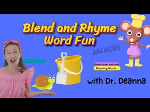 Rhyming for kindergarteners and preschool