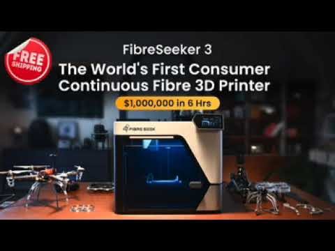 FibreSeeker 3-the First Consumer Continuous Fibre 3D Printer