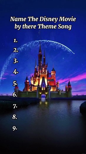 Guess the Disney Movie by the Theme Song Quiz