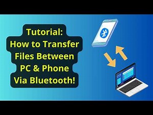 Ditch the Cable! Send Files Wirelessly Between Phone & PC via Bluetooth | Quick & Easy Tutorial!