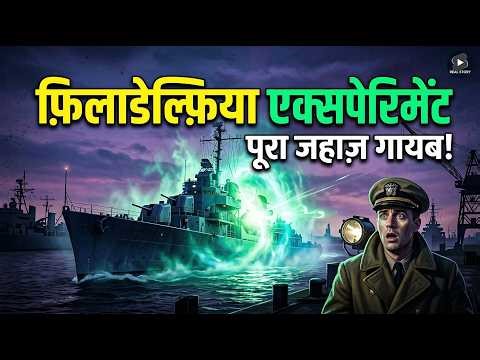 Philadelphia Experiment जब एक पूरा Warship हवा में गायब हो गया | Real Story In Hindi