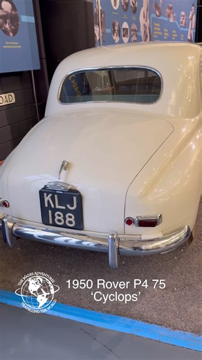 1950 Rover P4 75 ‘Cyclops’ #classiccar #1950s #oldcar #carsoftiktok😈 #mintcondition