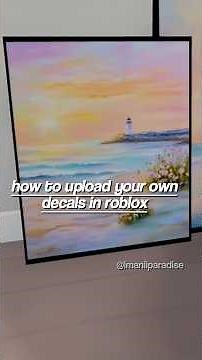 How to upload your own decals in roblox 2025 🎀 #roblox #berryavenueroleplay #shortsviral #bloxburg