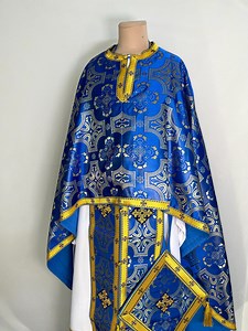 Greek Style Orthodox Priest Vestments | Liturgical Robe Set - Etsy