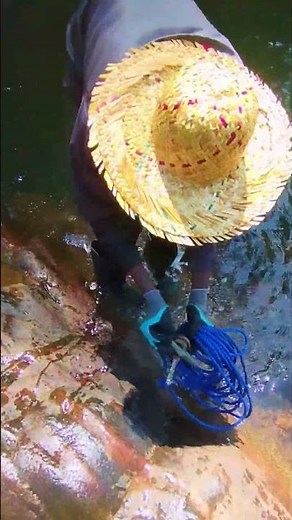 I Tried Magnet Fishing in the River.