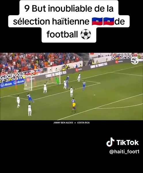 9 But inoubliable de la sélection haïtienne 🇭🇹 de football ⚽ #haitiantiktok🇭🇹 #fyp #views #videoviral #haitiantiktok