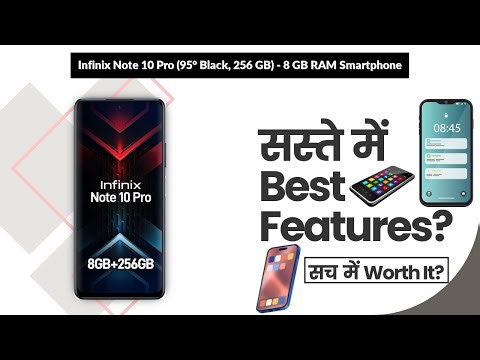 Infinix Note 10 Pro (95° Black, 256 GB) - 8 GB RAM Smartphone Review in Hindi | Features
