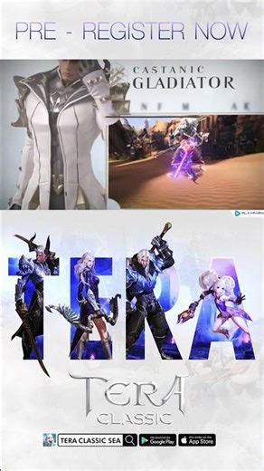 TERA CLASSIC SEA Pre-Registeration Now Live! on store