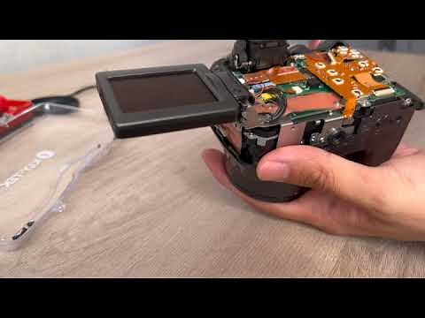 Canon Powershot S3 IS black screen repair
