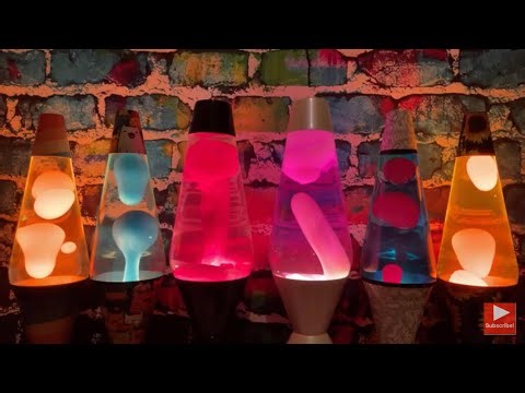 🔴 Lava Lamps TV Primary Colors for 11 Hrs and Relaxing Music