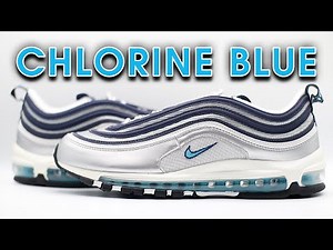 Nike Air Max 97 'Metallic Silver & Chlorine Blue' Detailed Review