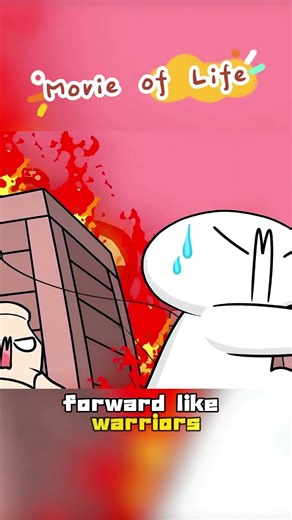 No one can be unlucky every single day—unless they're the protagonist Xiao Bai #animation #shorts